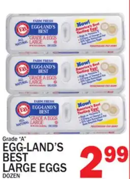 C Town EGG-LAND'S BEST LARGE EGGS offer