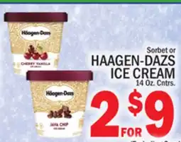 C Town HAAGEN-DAZS ICE CREAM offer