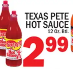 C Town TEXAS PETE HOT SAUCE offer