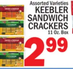 C Town KEEBLER SANDWICH CRACKERS offer