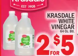 C Town KRASDALE WHITE VINEGAR offer