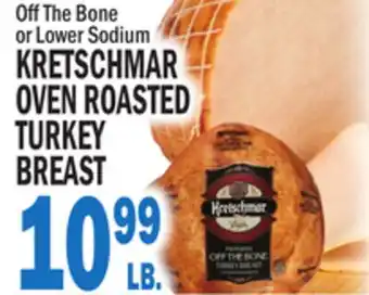 C Town KRETSCHMAR OVEN ROASTED TURKEY BREAST offer