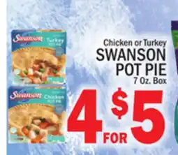 C Town SWANSON POT PIE offer