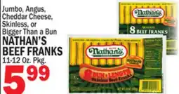 C Town NATHAN'S BEEF FRANKS offer