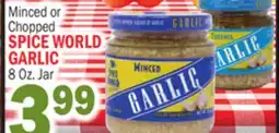 C Town SPICE WORLD GARLIC offer