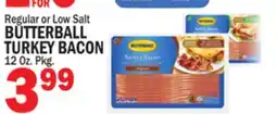 C Town BUTTERBALL TURKEY BACON offer