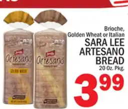 C Town SARA LEE ARTESANO BREAD offer