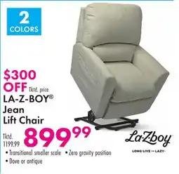 Boscov's LA-Z-BOY Jean Lift Chair offer