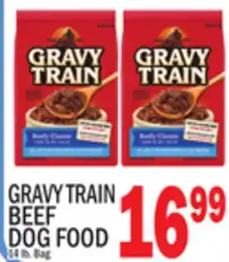 C Town GRAVY TRAIN BEEF DOG FOOD offer