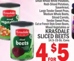 C Town KRASDALE SLICED BEETS offer