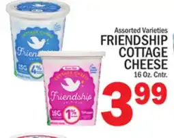 C Town FRIENDSHIP COTTAGE CHEESE offer
