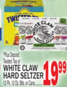 C Town WHITE CLAW HARD SELTZER offer