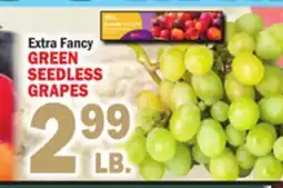 C Town GREEN SEEDLESS GRAPES offer