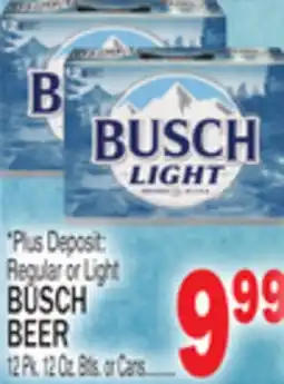 C Town BUSCH BEER offer