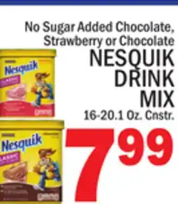 C Town NESQUIK DRINK MIX offer