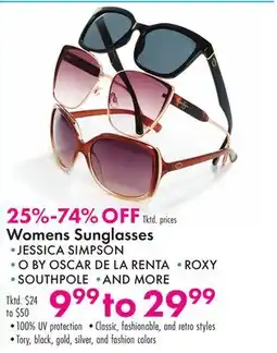 Boscov's Womens Sunglasses offer