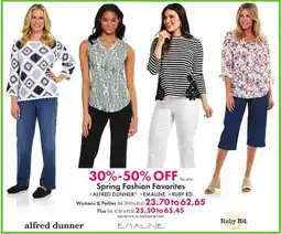 Boscov's Spring Fashion Favorites offer