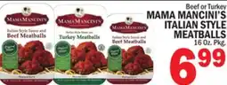 C Town MAMA MANCINI'S ITALIAN STYLE MEATBALLS offer