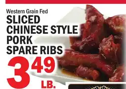 C Town SLICED CHINESE STYLE PORK SPARE RIBS offer