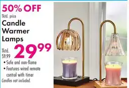 Boscov's Candle Warmer Lamps offer