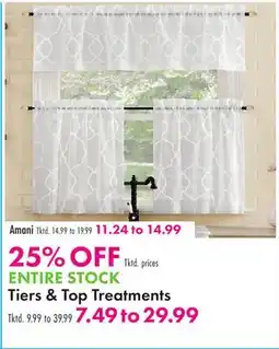 Boscov's Tiers & Top Treatments offer