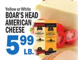 C Town BOAR'S HEAD AMERICAN CHEESE offer
