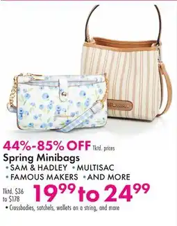 Boscov's Spring Minibags offer