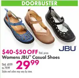 Boscov's Womens JBU Casual Shoes offer