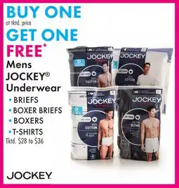 Boscov's Mens JOCKEY Underwear offer