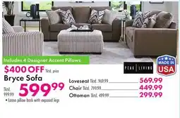 Boscov's Bryce Sofa offer
