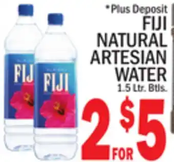 C Town FIJI NATURAL ARTESIAN WATER offer