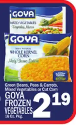 C Town GOYA FROZEN VEGETABLES offer
