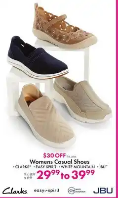 Boscov's Womens Casual Shoes offer