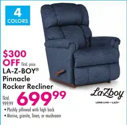 Boscov's LA-Z-BOY Pinnacle Rocker Recliner offer