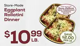 DeCicco & Sons Eggplant Rollatini Dinner offer