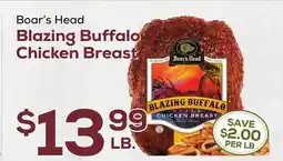 DeCicco & Sons Boar's Head Blazing Buffalo Chicken Breast offer