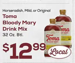 DeCicco & Sons Toma Bloody Mary Drink Mix 32 Oz. Btl offer
