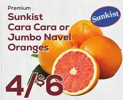 DeCicco & Sons Sunkist Cara Cara or Jumbo Navel Oranges offer
