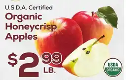 DeCicco & Sons Organic Honeycrisp Apples offer