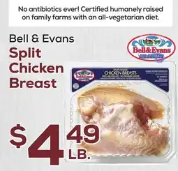 DeCicco & Sons Bell & Evans Split Chicken Breast offer