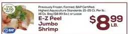 DeCicco & Sons E-Z Peel Jumbo Shrimp offer