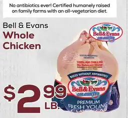 DeCicco & Sons Bell & Evans Whole Chicken offer