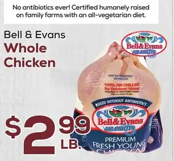 DeCicco & Sons Bell & Evans Whole Chicken offer