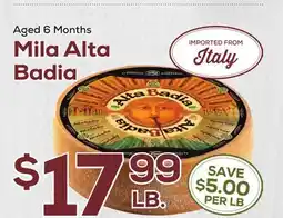 DeCicco & Sons Mila Alta Badia offer