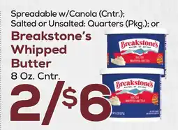 DeCicco & Sons Breakstone's Whipped Butter 8 Oz. Cntr offer