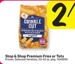 Stop&Shop Stop & Shop Premium Fries or Tots offer