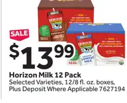 Stop&Shop Horizon Milk offer
