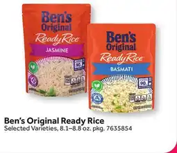 Stop&Shop Ben's Original Ready Rice offer