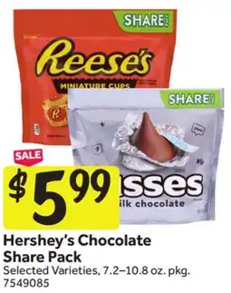 Stop&Shop Hershey's Chocolate Share Pack offer