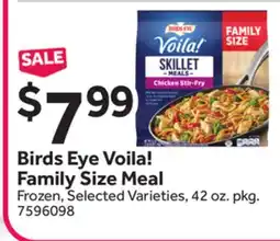 Stop&Shop Birds Eye Voila! Family Size Meal offer
